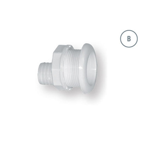 Trem Water drain socket internal diameter 42 mm length 85 mm with hose holder
