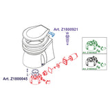 Trem Elektrischer Marine-Toilettensitz - Sitz Z1800925 Kunststoff