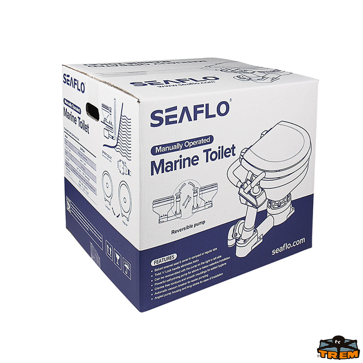 Seaflo Manual Marine Toilet