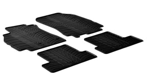 Tappetini gomma Renault Megane III 5p 11/08>12/15 III Coupé 03/09>12/15 24305