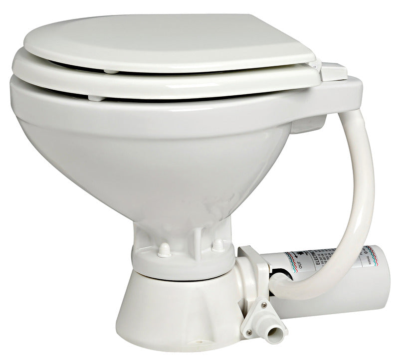 Osculati electric toilet with wooden seat 50.205.12