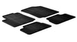 Set tappeti gomma Citroen C3 (05/02>10/09) Citroen C3 Classic (11/09>12/10) 24332