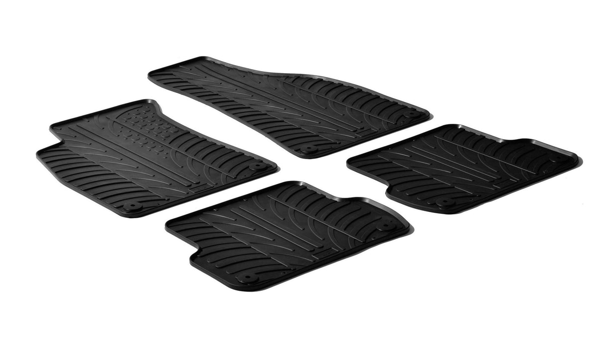 Tappetini gomma Audi A4 4p 01/01>10/07 Avant 09/01>04/08 A4 Cabrio 05/02>03/08 24378