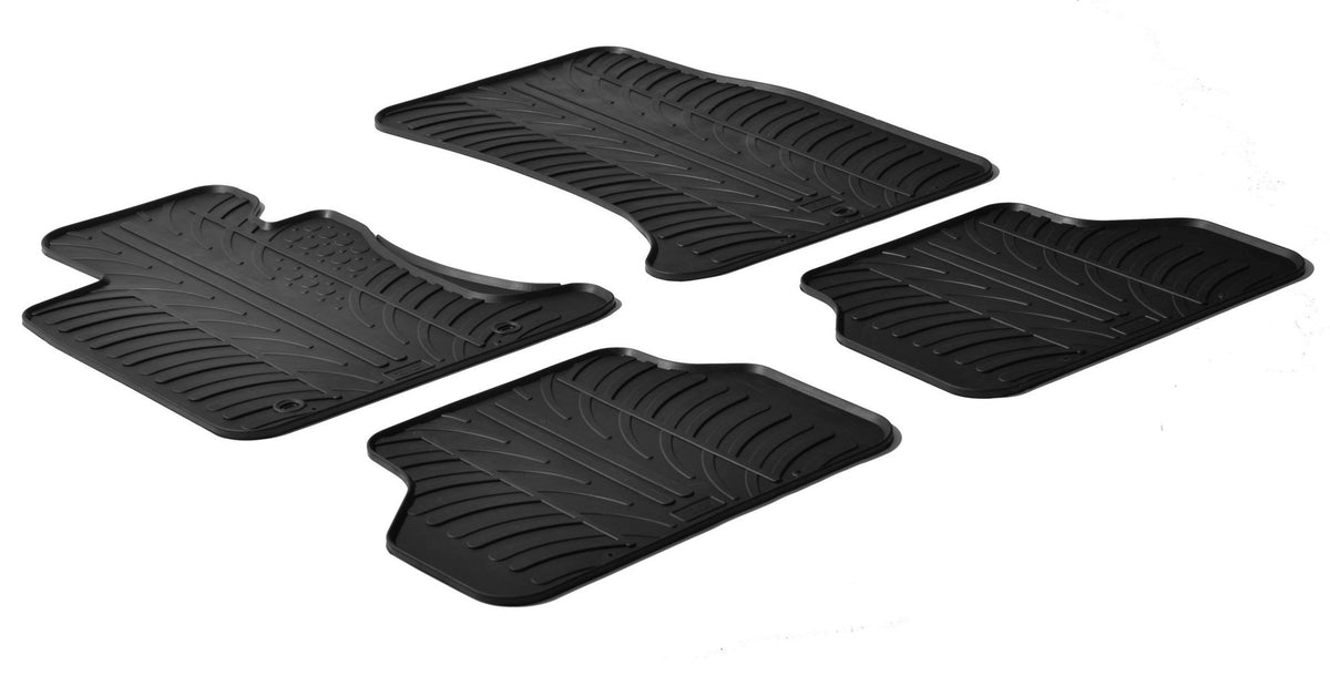 Tappetini gomma Bmw Serie 5 E60 07/03>12/09 Bmw Serie 5 Touring E61 04/04>05/10 24433