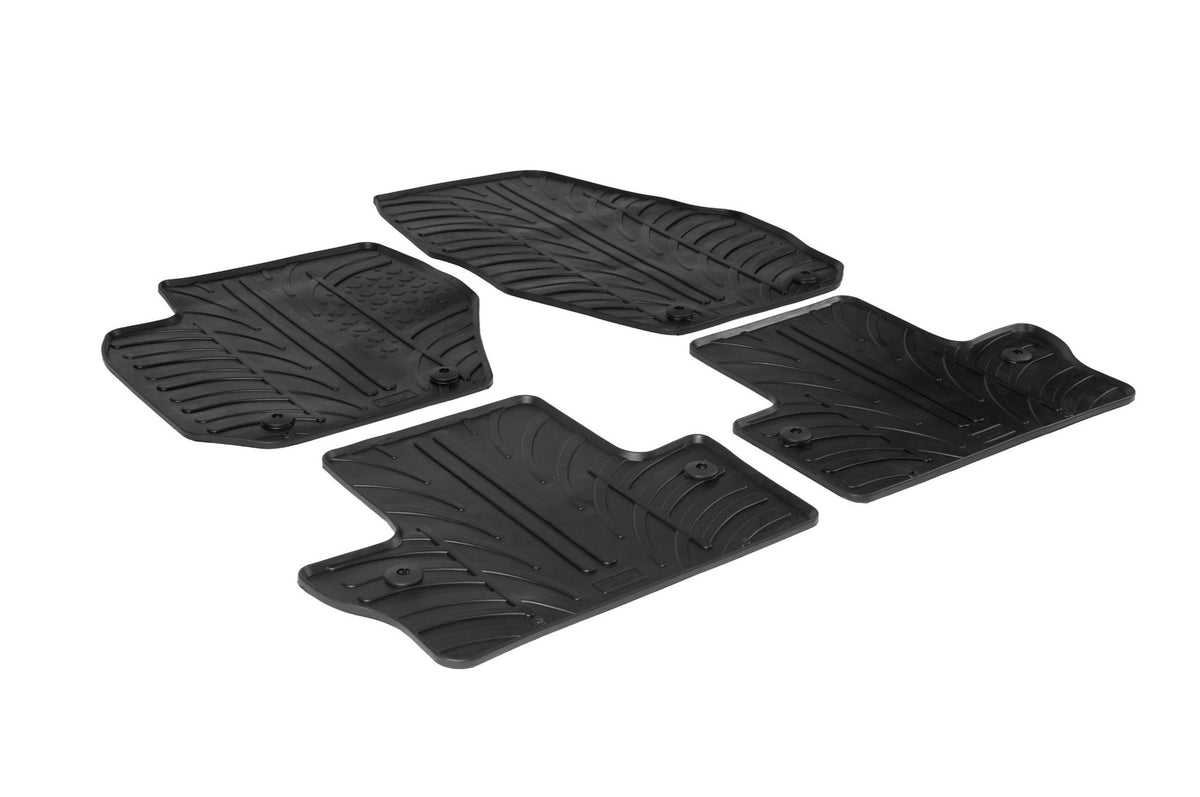 Tappetini gomma Volvo S60 09/10>10/18 Cross Country 08/15>10/18 V60 11/10>08/18 24470