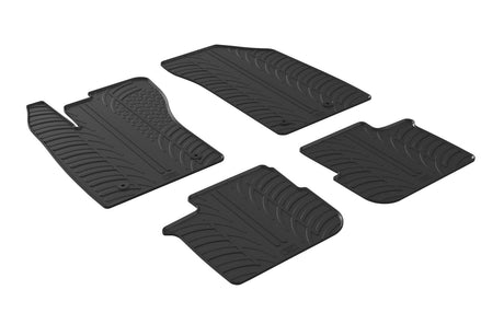 Tappetini gomma Fiat Tipo 5p 05/16>09/20 sw 09/16>09/20 5p 10/20> Cross 10/20> 24594