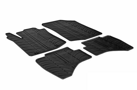 Tappetini gomma Citroen C1 3p 06/14> 5p 06/14> Airscape 3p 06/14>05/18 24603