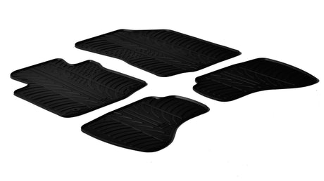 Tappetini gomma Citroen C1 3p 05/05>05/14 2 fix lato guida 24607