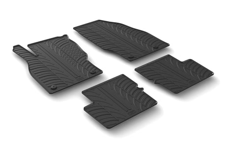 Set tappeti gomma Opel Corsa E 3p (12/14>08/19) Opel Corsa E 5p (12/14>08/19) 24617