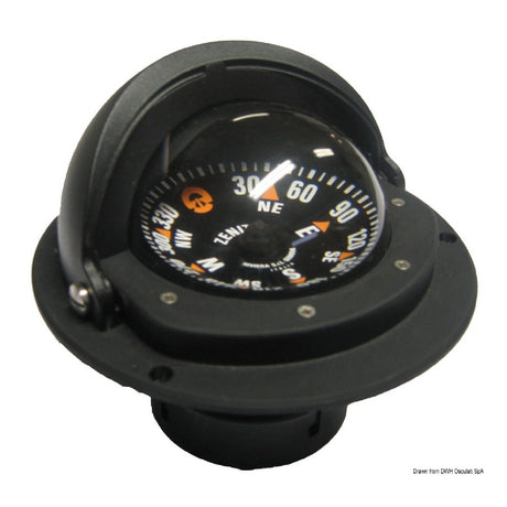 Riviera 3-Zoll-Kompass mit Deckel