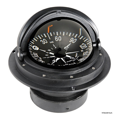 Riviera 4-Zoll-Einbaukompass mit Abdeckung