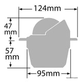 Ritchie navigation Bussole Explorer 2'' 3/4 (70 mm) con compensatori e luce