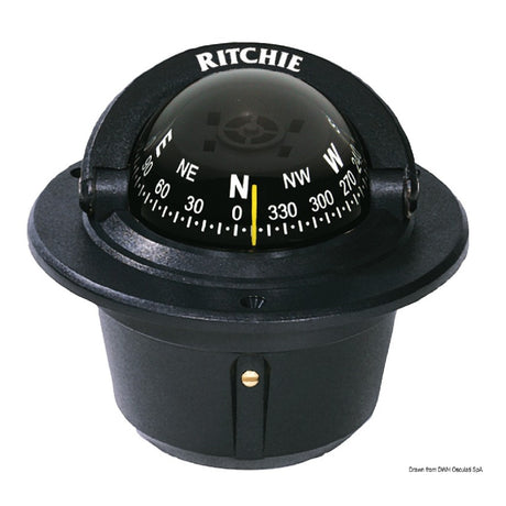 Ritchie navigation Bussole Explorer 2'' 3/4 (70 mm) con compensatori e luce