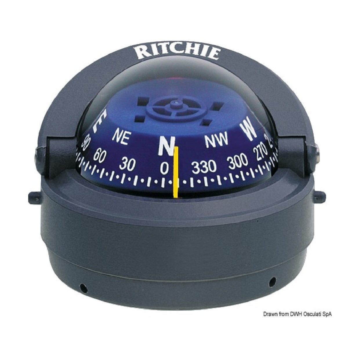 Brújulas de navegación Ritchie Explorer 2'' 3/4 (70 mm) con compensadores y luz
