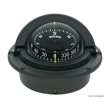 Ritchie Navigationskompasse Voyager 3'' (76 mm) mit Kompensatoren und Licht