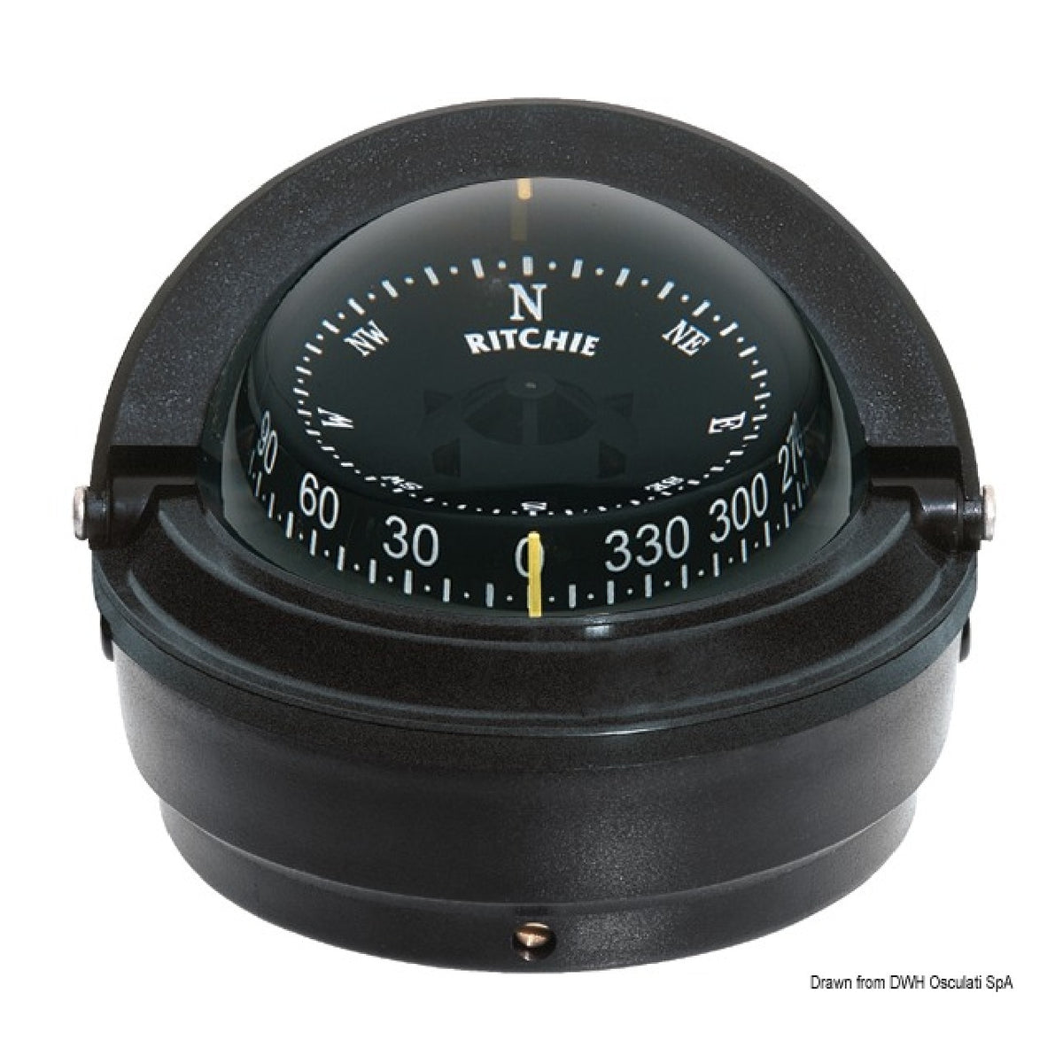 Ritchie Navigation Bussole RITCHIE Voyager 3'' (76 mm) con compensatori e luce