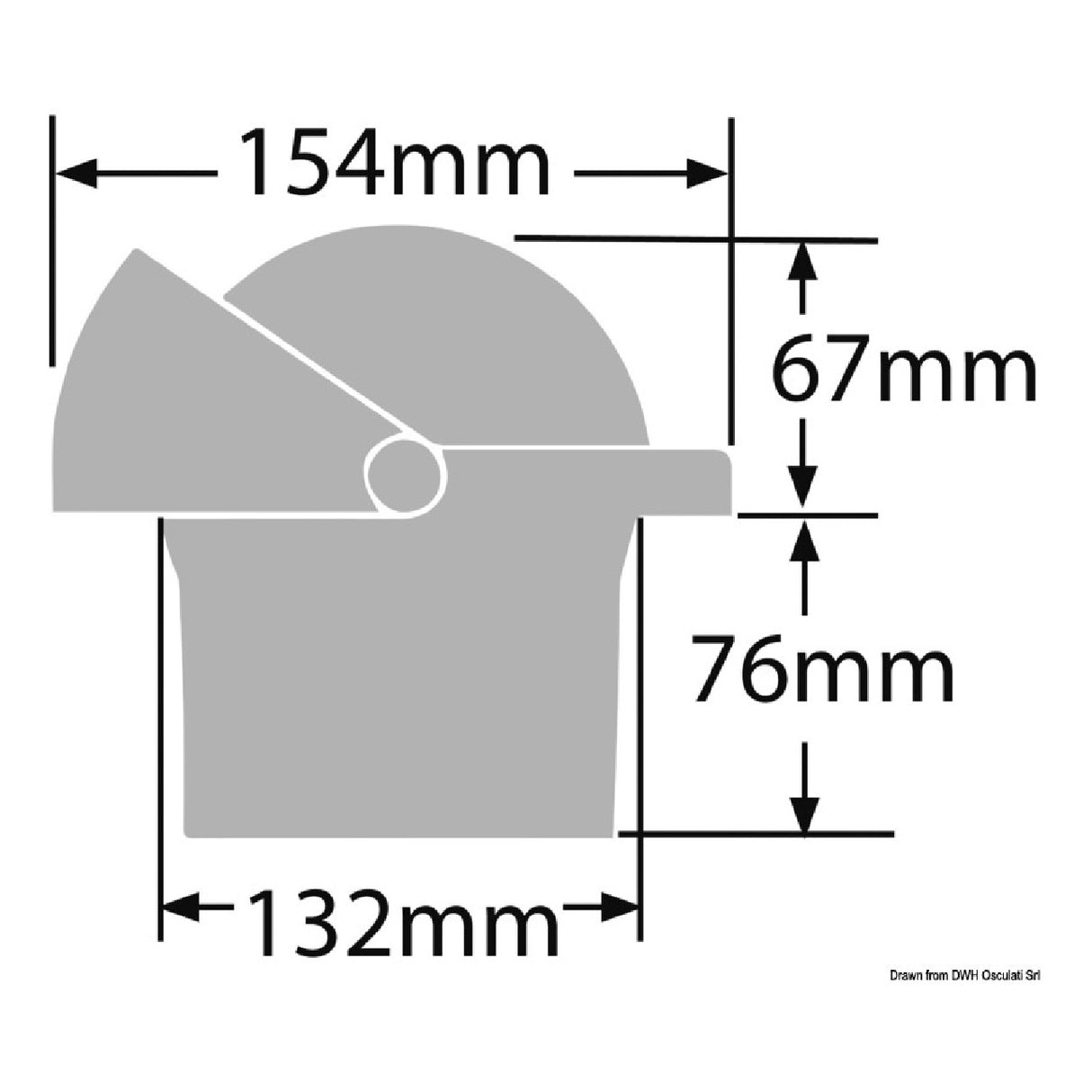 Ritchie navigation Bussole Navigator 4'' 1/2 (114 mm) con compensatori e luce