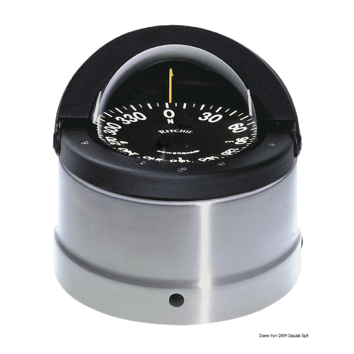 Ritchie Navigationskompasse 4 1/2 Zoll (114 mm) mit Kompensatoren und Licht