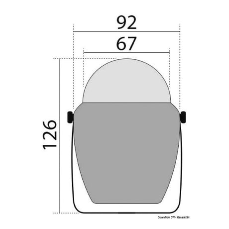 Osculati Finder Compasses 2 inches 5/8 25.171.01