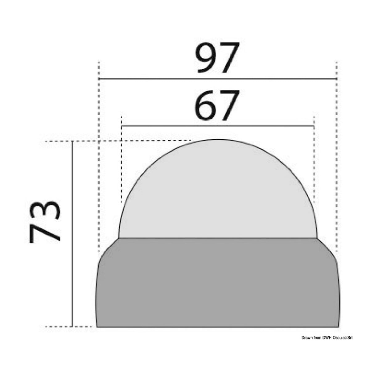 Osculati Bussole Finder 2" and 2" 5/8