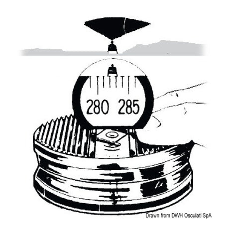 Mini-Nautikkompass Compass 2000 Vion