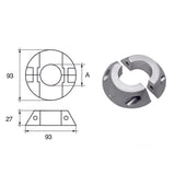 Fonp Anode for Max-prop shafts and propellers