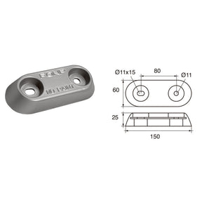 Fonp Anodo timoni e flaps art. POLIPODIO NC021 - AmerigoStore