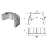 Fonp Anodo per motori Bombardier ( Johnson-Evinrude-OMC)
