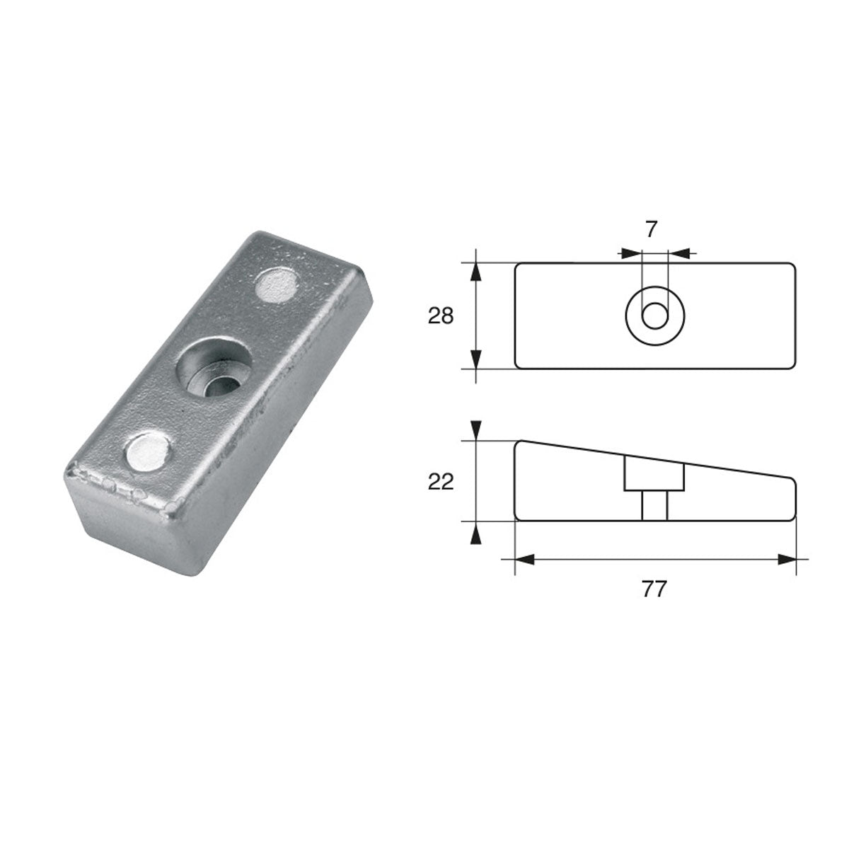 Fonp-Anode für Honda-Motoren