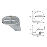 Fonp Anodo per motori Mercury Mercruiser