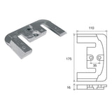 Fonp Anodo per motori Mercury Mercruiser