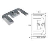 Fonp-Anode für Mercury Mercruiser Motoren