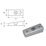 Ánodo Fonp para motores Mercury Mercruiser