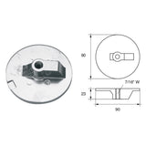 Fonp Anodo per motori Mercury Mercruiser