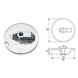 Fonp Anodo per motori Mercury Mercruiser