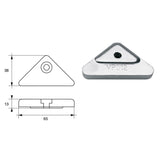 Fonp Anodo per motori Volvo-Penta