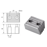 Fonp Anodo per motori Volvo-Penta