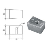 Fonp Anode for Yamaha-Mariner engines