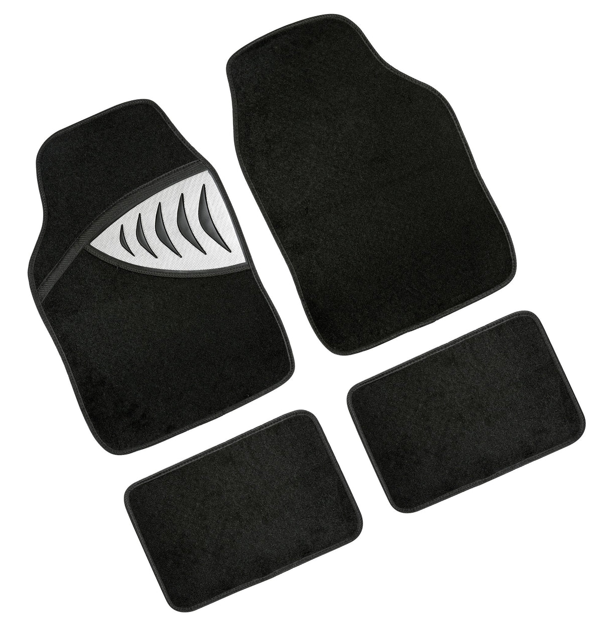 Pilot Exus, serie tappeti universali in moquette 4 pezzi