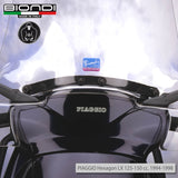Biondi Parabrezza Club Piaggio Hexagon AS 125/150 cc. 1994-1998 con Attacchi