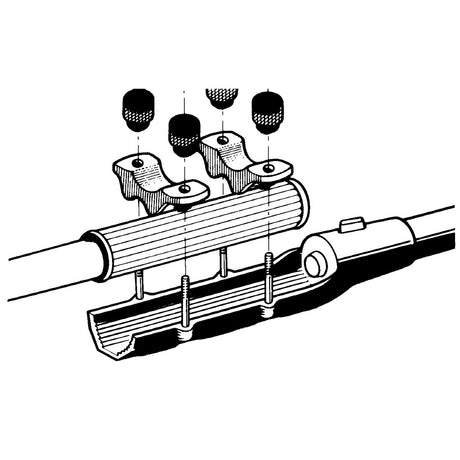 Trem Barra prolunga di guida Lunghezza mm 700