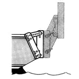 Trem Verstellbare Motorhalterungsplatten, 1er-Pack