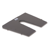Placa protectora de popa de plástico moleteado Trem Blanco dimensiones mm 420x340