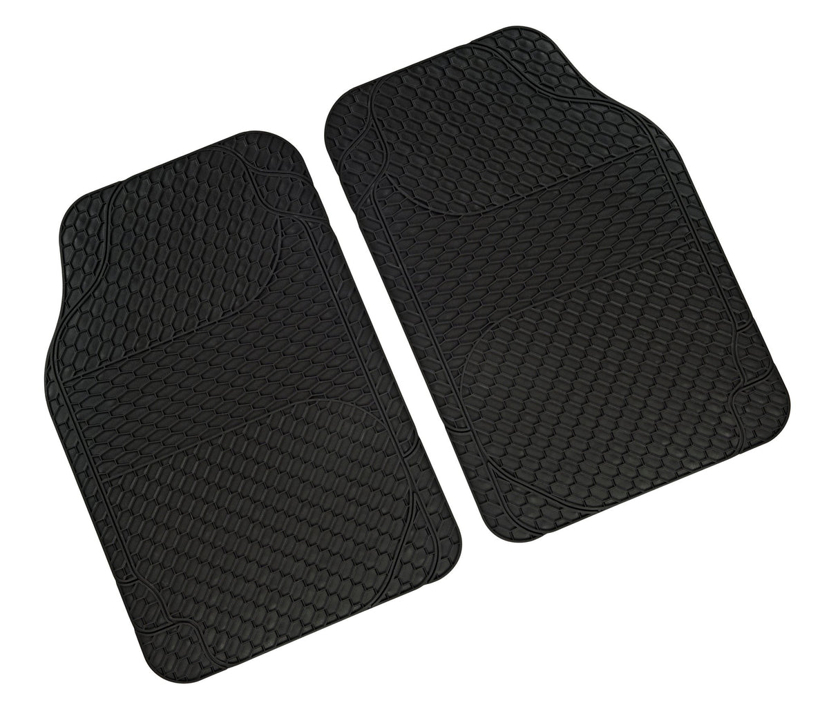Lampa Drena 2 Tappeti Anteriori Universali in PVC - Nero