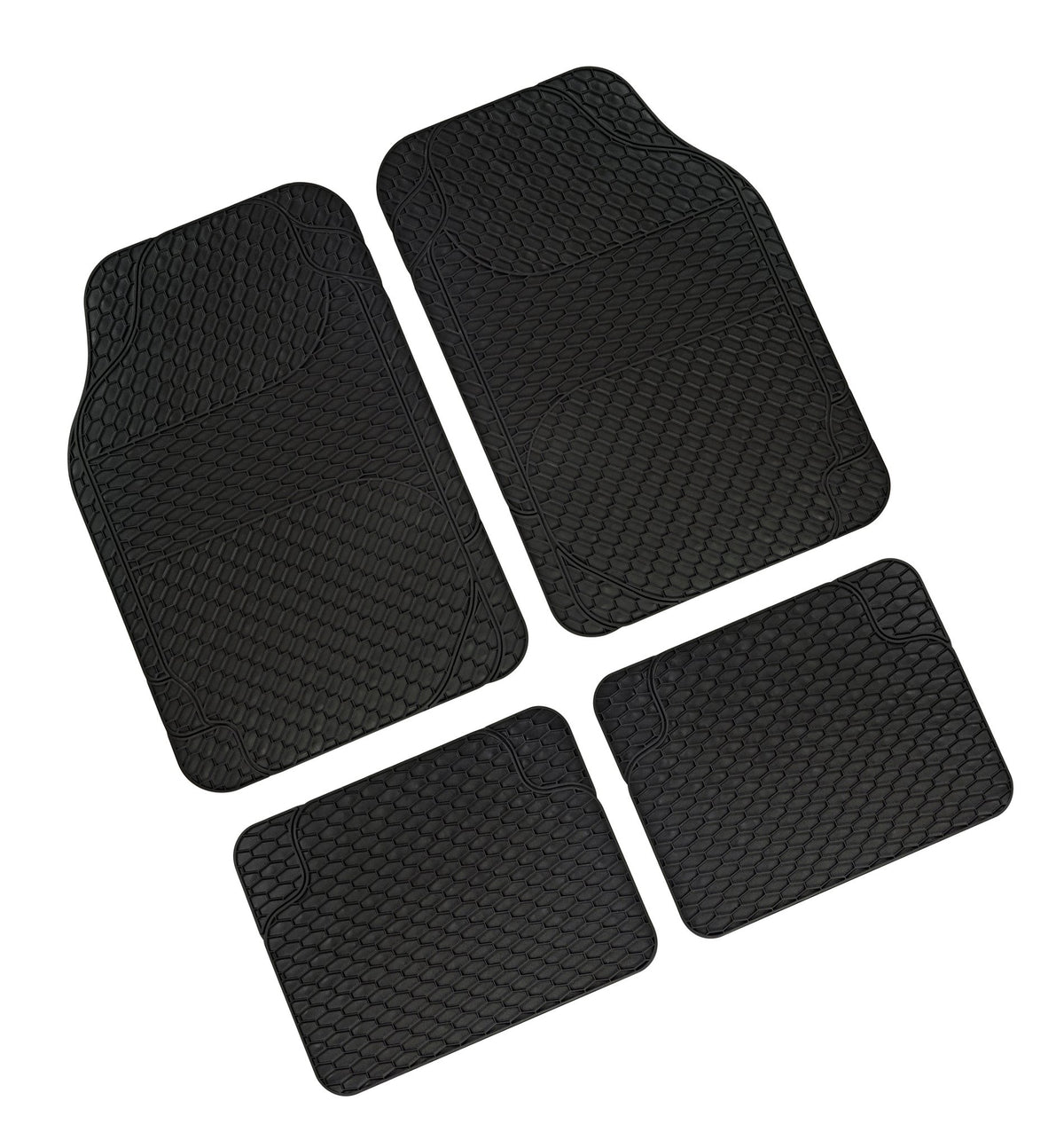 Lampa Drena 4, serie tappeti universali 4 pezzi - Nero 26507