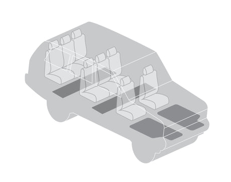 Lampa Maxi Rear-Mat, tappeto posteriore universale in pvc 26517