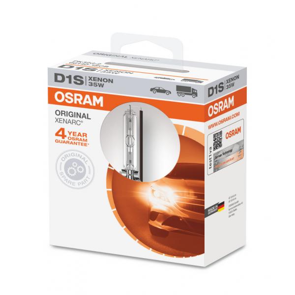 Osram Xenarc Lampe – D1S – 35 W – PK32d-2 – 1 Stück – Verpackung 
