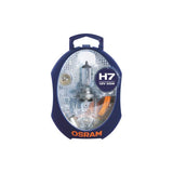 Osram 12V Glühlampen-Set, Ersatzlampen 12V - 1 Stück - Kunststoffbox - H7 