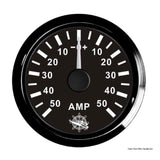 Osculati Amperemeter mit Shunt 50 A schwarz/schwarz 27.320.23