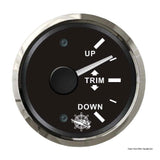Osculati Trimmanzeige 0-190 Ohm schwarz/glänzend 27.321.20